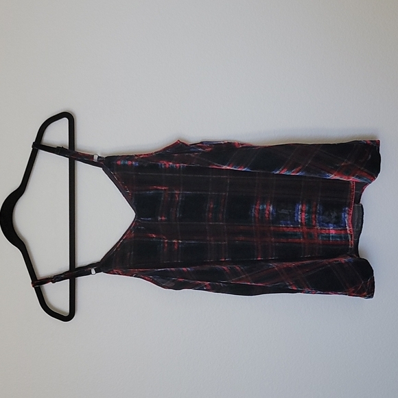 Torrid Sophie Dark Academia Whimsigoth Tartan multi plaid cami size 1X - Picture 8 of 9